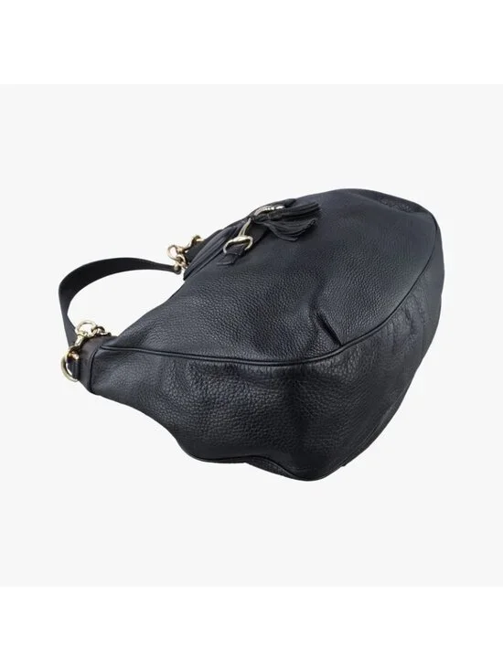 ★SOLD★ Gucci Emily Hobo Black Leather - Picture 5 of 16